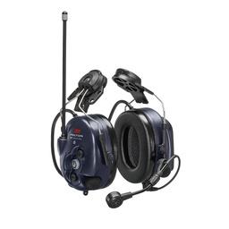 3M Peltor WS LiteCom Plus gehoorkap met helmbevestiging