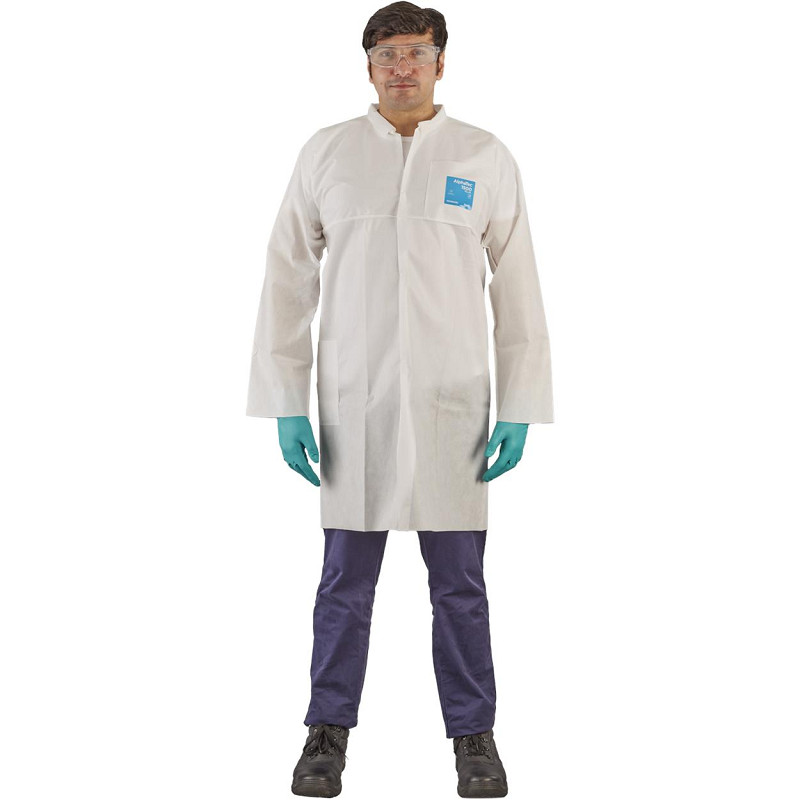 Ansell AlphaTec 1500 Plus laboratoriumjas, model 204 M-130 cm