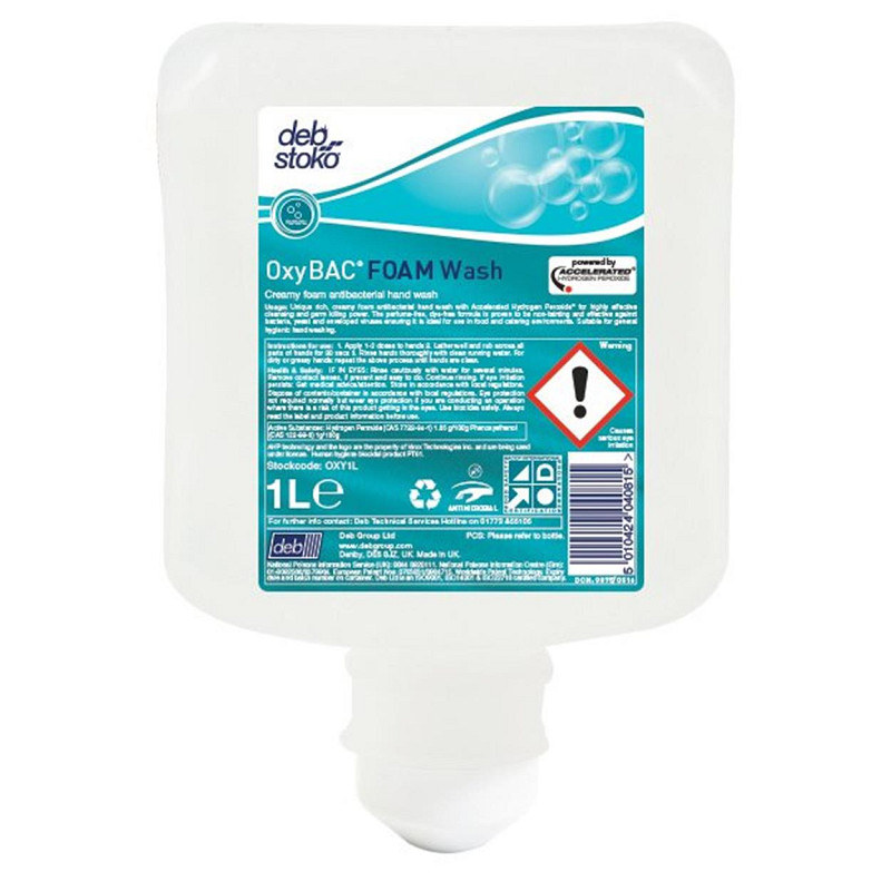 Deb OxyBAC FOAM Wash handreiniger