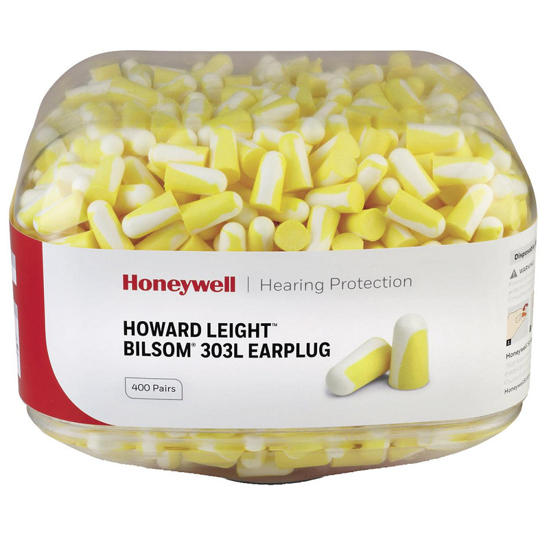 Howard Leight Bilsom 303L oordoppen navulling à 400 paar in canister