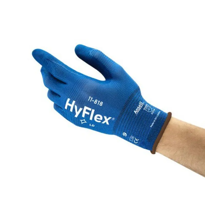 Ansell Hyflex 11-818 blauw, maat 6