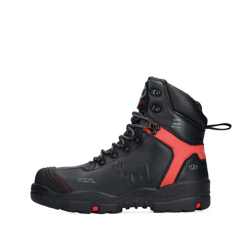 Bata hoog Anchor XW S3 zwart/rood, 41