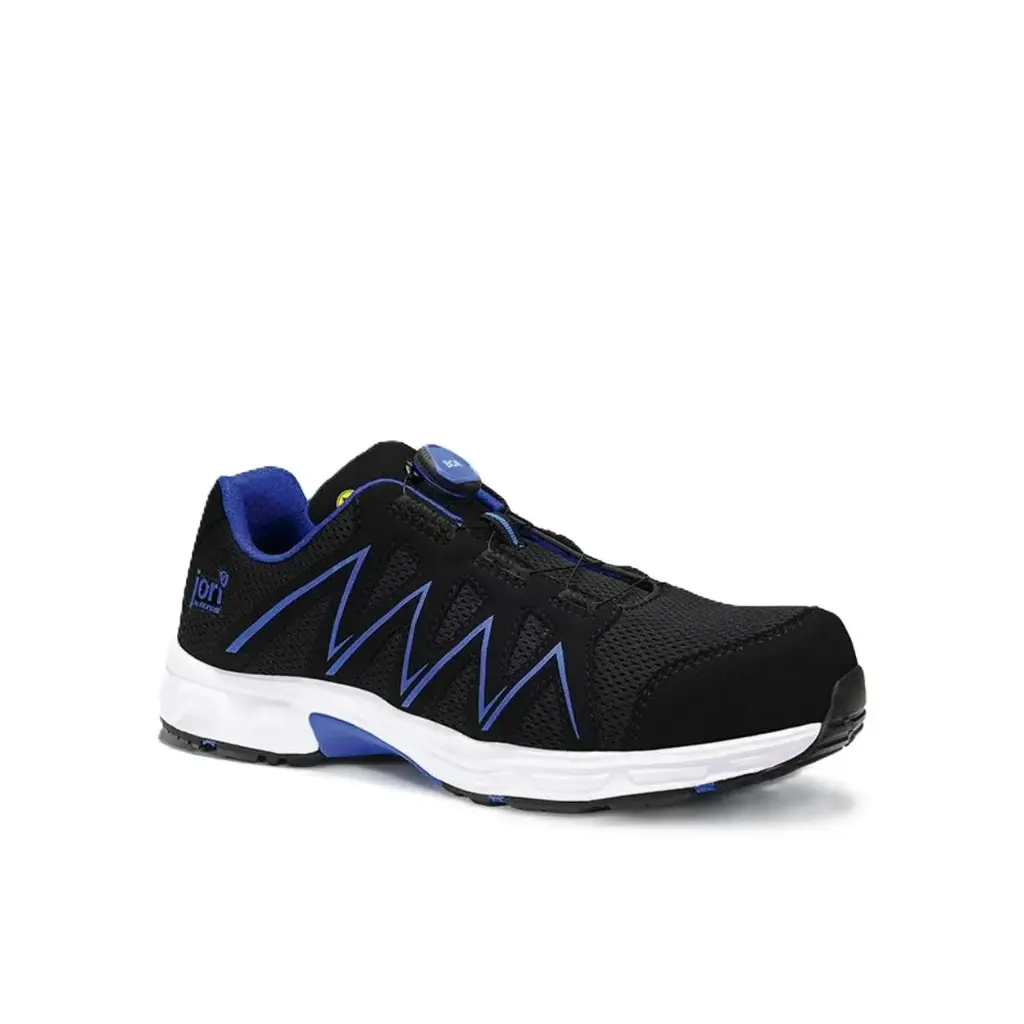 Jori jo_SPEEDY BOA black-blue Low veiligheidsschoen S1PS -MAAT 42