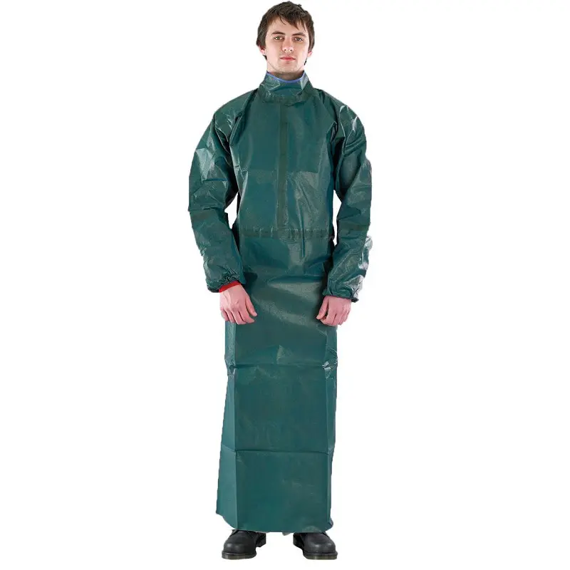 Microchem 4000 schort 215 groen maat S