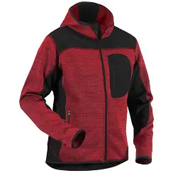 Blåkläder 4930 Softshell Jas Rood/Zwart