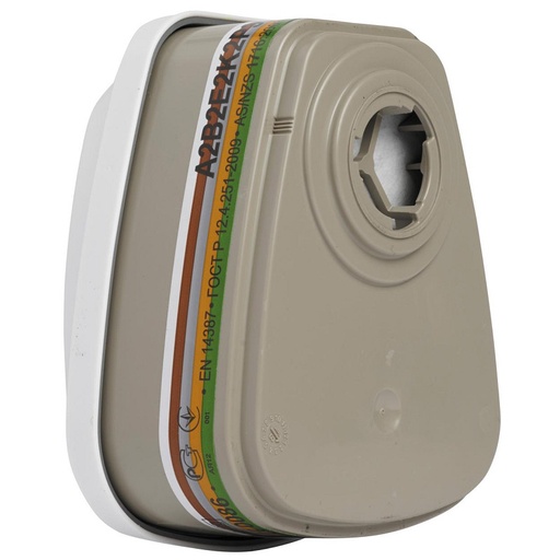 [49609900] 3M 6099 combinatiefilter A2B2E2K2Hg-P3 R + Formaldehyde