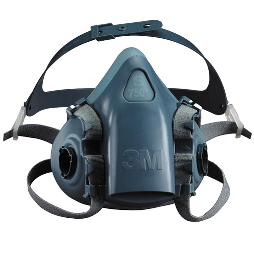 [49750100] 3M 7501 halfgelaatsmasker - S