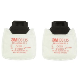 [49081300] 3M  Secure Click D3135 stoffilter P3 R