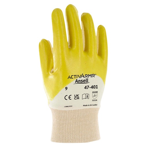 [19047106] Ansell ActivArmr 47-401 handschoen maat 6