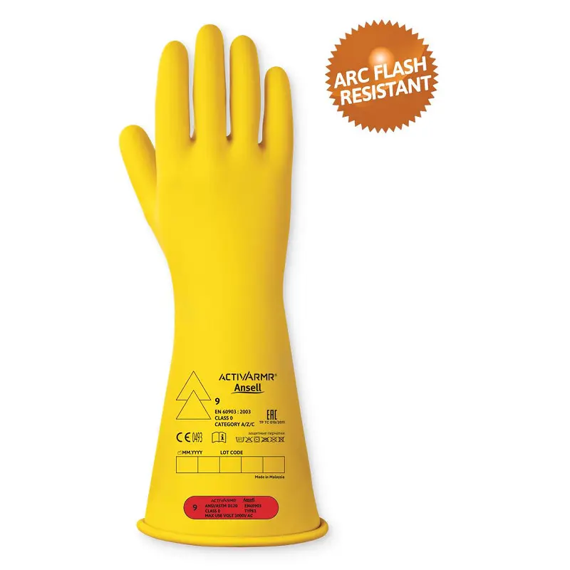 [18990709] Ansell ActivArmr RIG014Y 1000V handschoen maat 9