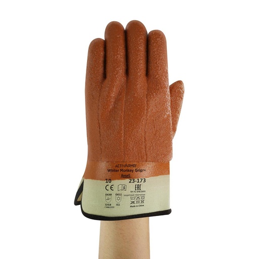 [19023210] Ansell ActivArmr Winter Monkey Grip 23-173 handschoen maat 10