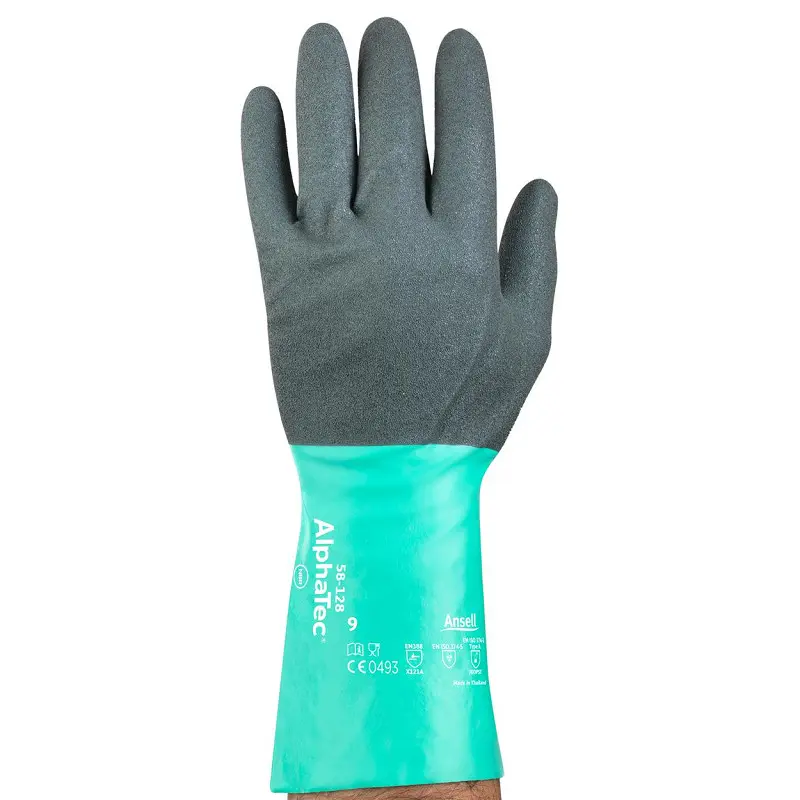 [19020709] Ansell AlphaTec 58-128 handschoen maat 9
