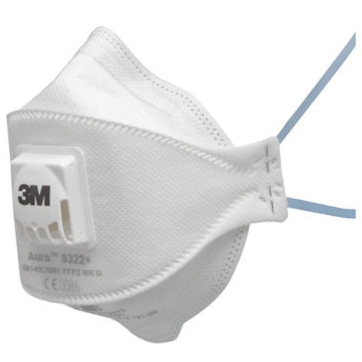 [49932200] 3M Aura 9322+ stofmasker FFP2 NR D met uitademventiel
