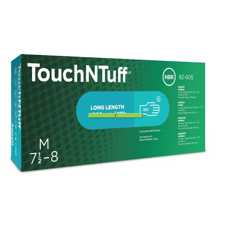 [19092808] Ansell TouchNTuff 92-605 handschoen E32-300 mm