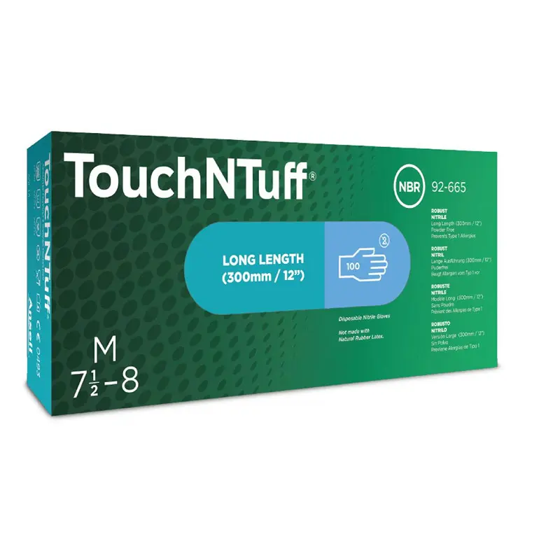 [19092007] Ansell TouchNTuff 92-665 handschoen E32-300 mm