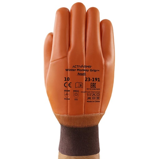 [19023310] Ansell Winter Monkey Grip 23-191 handschoen maat 10