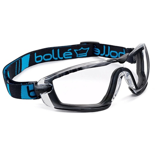 [72539100] Bollé Cobra veiligheidsbril met foamrand en band