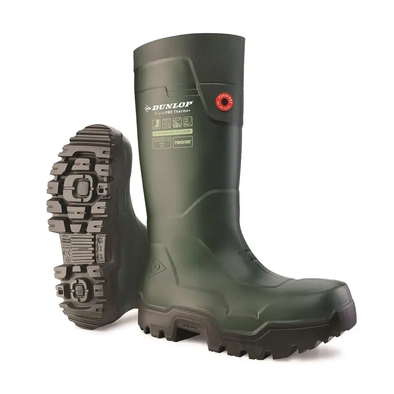[53821638] Dunlop Fieldpro Thermo + Full Safety veiligheidslaars S5 -MAAT 38