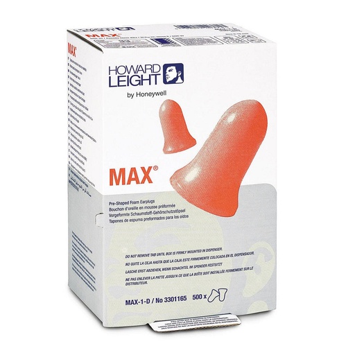 [32610200] Howard Leight Maximum oordoppen navulling à 500 paar