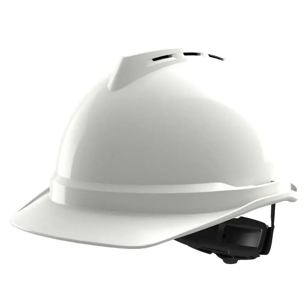 [61686560] MSA V-Gard 500 geventileerde veiligheidshelm met Fas-Trac III binnenwerk