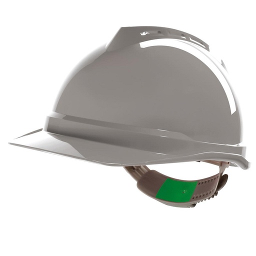 [61686660] MSA V-Gard 500 ongeventileerde veiligheidshelm met Push-Key binnenwerk