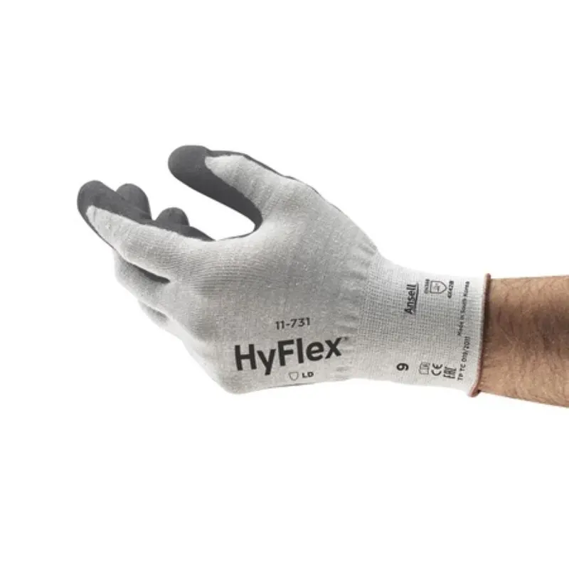 [19017706] Ansell Hyflex 11-731 wit/grijs, maat 6