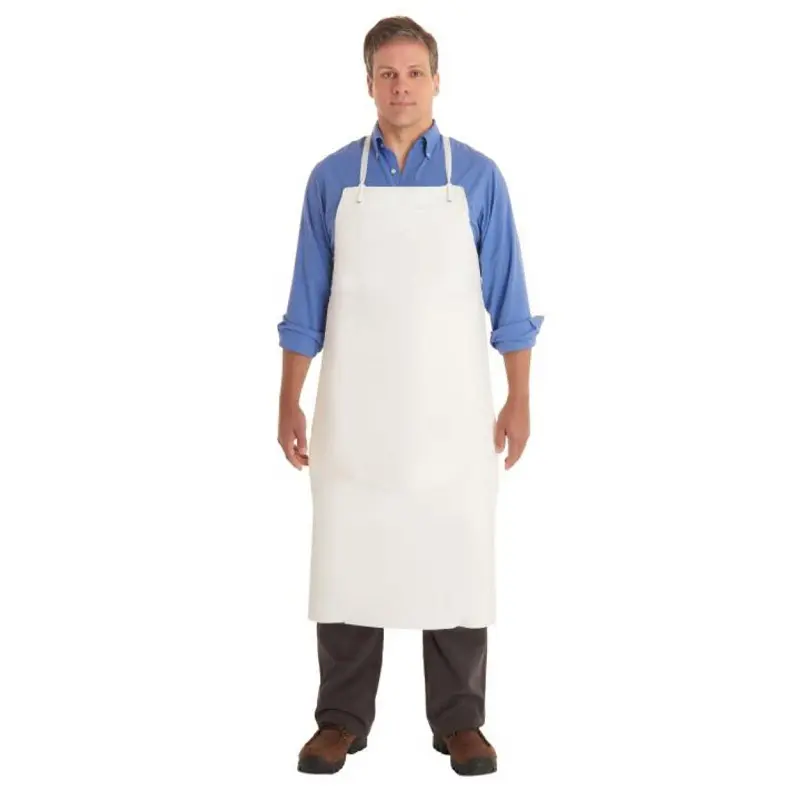 [26466200] werkschort Ansell PVC-45W wit 90x115cm z