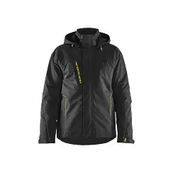 [28001900] Blåkläder Winterjas 4484 Zwart/Fluogeel