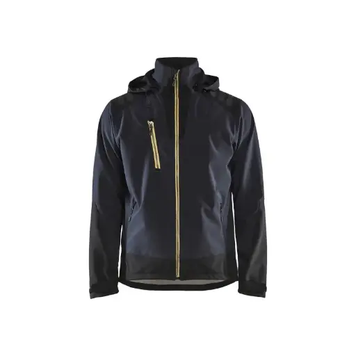 [28002500] Blåkläder 4749 Softshell Jas Blauw/Geel