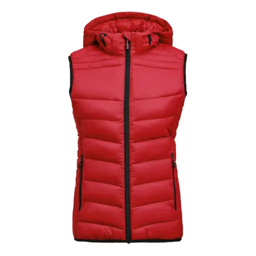 [2261082] Printer Base Bodywarmer Dames Rood L